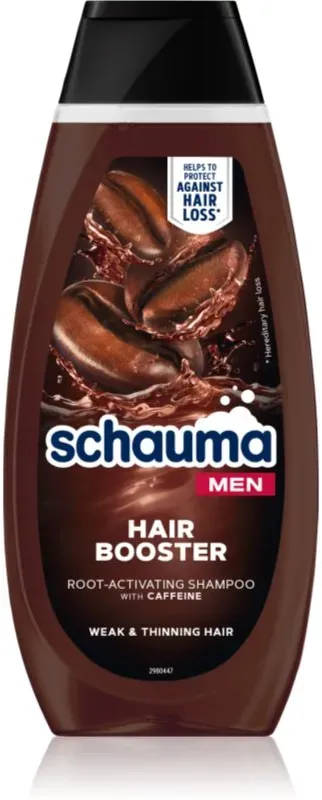 Schwarzkopf Schauma Hair Booster Koffein Shampoo für Männer 400 ml