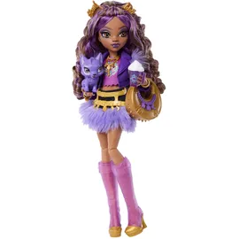 Mattel Monster High Clawdeen Puppe (Beige)
