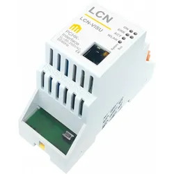 Netzwerk-Koppelmodul mit integrierter Visualisierung, LCN-VISU