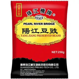 Pearl River Bridge - Fermentierte Schwarze Sojabohnen - 1 X 250 GR