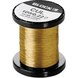 Block Kupferlackdraht Außen-Durchmesser (ohne Isolierlack): 1.50 mm 30 m 0.50 kg
