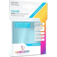 Gamegenic GGS10046 - PRIME quadratische Hüllen 73 x 73 mm - Transparent (50 Hüllen)