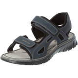 RIEKER Herren voorjaar/zomer Geschlossene Sandalen, Navy Black Black 26761 14, 44