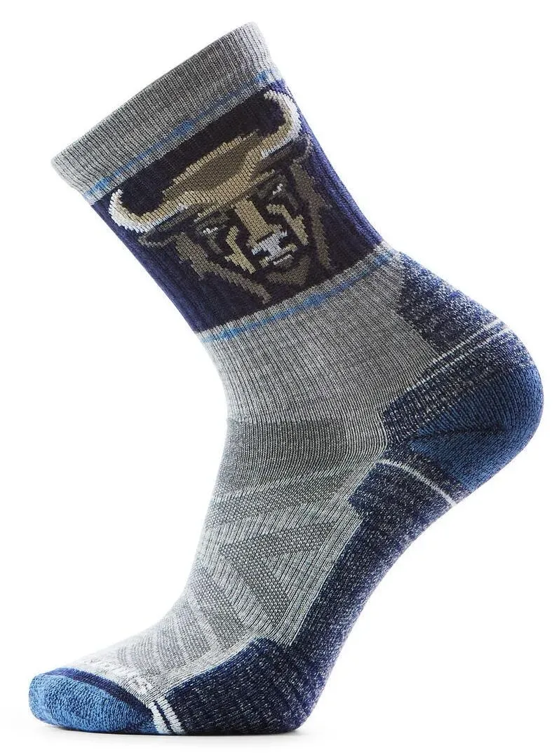 Smartwool Herren Light Cushion Bison Crew Wandersocken - 38-41 - light gray