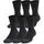 Under Armour Performance Tech Crewsocken 6er Pack Grau/Schwarz 38-42