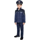 maskworld Polizei-Kostüm Kinder 140