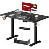 SANODESK Höhenverstellbarer Schreibtisch Mit KOMPLETTER TISCHPLATTE, Ergonomisch