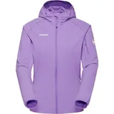 Mammut Damen Madris Light ML Hoodie Jacke (Größe L, lila)