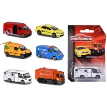 MAJORETTE Stadtfahrzeuge, 6 Varianten (223845)