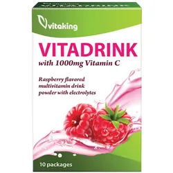 Vitaking Vitadrink Multivitamin (10 Packungen, Himbeere)
