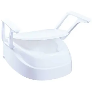 Dietz SmartFix Toilettensitzerhöhung mit Armlehnen weiß