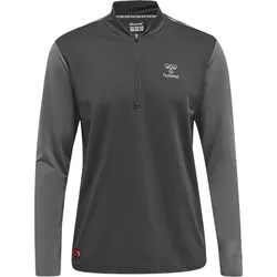 Hummel Pro Grid Half Zip Sweatshirt - grau S