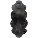 Heitmann-Felle Heitmann Felle Fellteppich Lammfell KK 1,5 - Premium Qualität, fellförmig, Höhe: 70 mm, echtes Austral. Lammfell, besonders weich, auch ideal als Bettvorleger grau