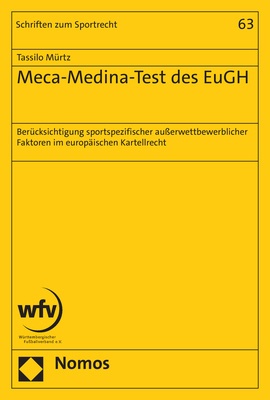 Meca-Medina-Test Des Eugh - Tassilo Mürtz  Kartoniert (TB)