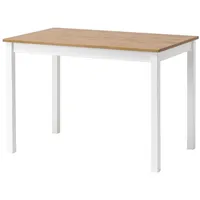 Hagge home Esstisch, Weiß, Holz, 110x75x68 cm, Esszimmer, Tische,