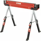Stier Arbeitsbock Metall 590 kg mehrfarbig höhenverstellbar