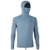 ION Rashguard Langarm Silber/Grün M