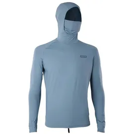 ION Rashguard Langarm Silber/Grün M