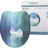 Schütte WC-Sitz Fallen Leaf Duroplast mit Absenkautomatik