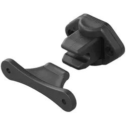 ProPlus 362622PMBK Türfänger schwarz mit Scharnier für Wohnwagen Wohnmobil