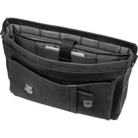 Strellson Aktentasche Brick Lane Jim Briefbag LHF Schwarz