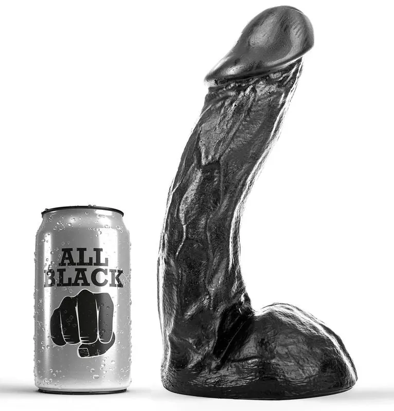 ALL BLACK  Dildo 23 cm