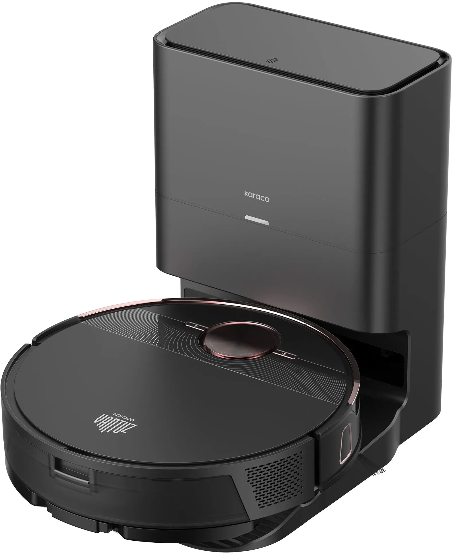 Karaca Vantuz Off-Road Premium 3in1 Automatischer Staubbehälter Saugroboter mit Sprachfunktion