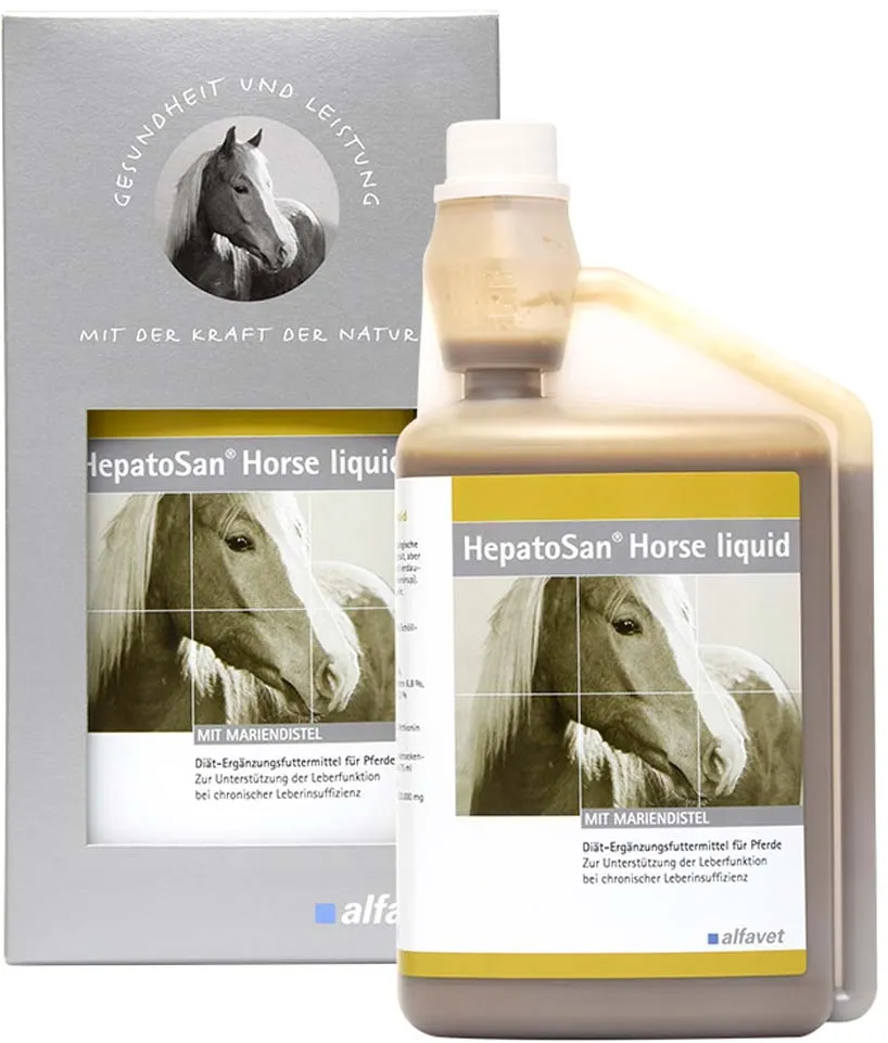 Hepatosan Horse liquid Ergänzungsfutterm.f.Pferde 1000 ml
