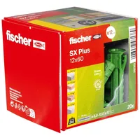 Fischer Dübel SX Plus Green 12 x 60 20 Stück