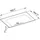 Keuco X-Line Waschtisch 80 x 49,3 cm (33160318000)
