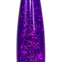 Ersatzglas Lavalampe JENNY Violett Glitter Flasche Glas für Lavaleuchte