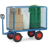 Fetra Handpritschenwagen 6446V - Tragkraft 1250kg Vollgummi-Reifen