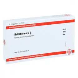 Belladonna D6 Ampullen