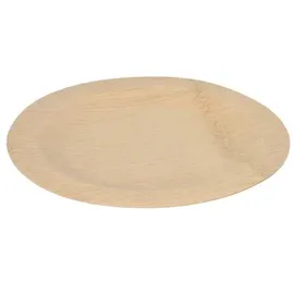 Papstar Teller rund 18 cm 10 St. Naturfarben