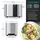 Arendo Toaster Silber