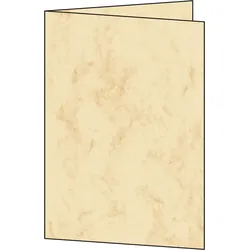 SIGEL Faltkarten DIN A5 beige