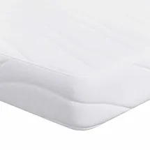 vidaXL Matratze Weiß 140 x 200 cm Gel-Speicherschaum