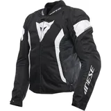 Dainese Avro 5 Textiljacke Schwarz/Weiß 50