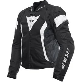 Dainese Avro 5 Textiljacke Schwarz/Weiß 50