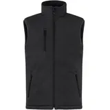 Clique Softshellweste Padded Vest (clean geschnittene, gepolsterte Softshell-Weste) schwarz Herren
