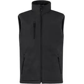 Clique Softshellweste Padded Vest (clean geschnittene, gepolsterte Softshell-Weste) schwarz Herren