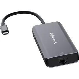 Verbatim USB-C Essentials Multiport Hub 6 Port with RJ45