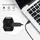 INF Clip-Ladegerät für Garmin Forerunner 235/735XT/630/645/230/Vivomove/Approach S20 / Schwarz