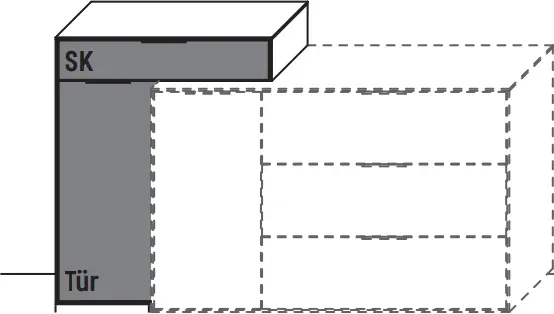 Wöstmann WM2140 Aufsatz-Element 2723