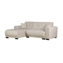 Home Affaire Eckcouch Polyester 2-Sitzer Beige