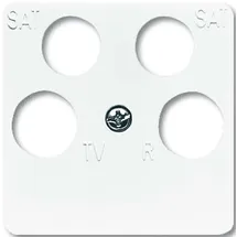 Busch-Jaeger 1753-0-8659. Produktfarbe: Weiß, Markenkompatibilität: Busch-Jaeger, Design: konventionell. Breite: 50 mm, Höhe: 50 mm (1753-0-8659)