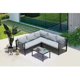 TPFGarden Yolo Loungeset schwarz