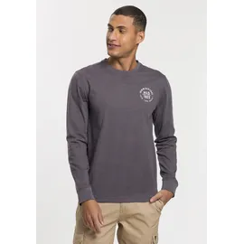 H.I.S. Langarmshirt grau XL