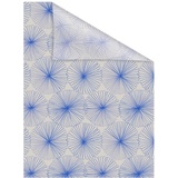 Lichtblick Fensterfolie Floral blau B/L: ca. 100x100 cm