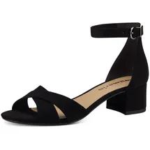 TAMARIS Blockabsatz-Sandaletten Damen Schwarz 36